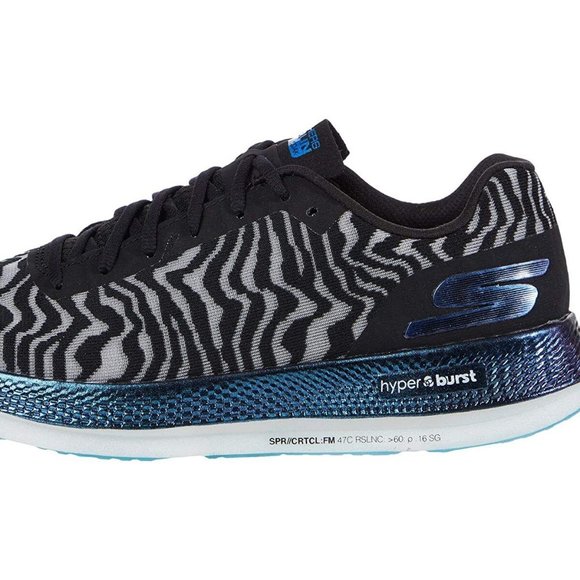Skechers Go Run Razor 3 Cloak Hyper Running Shoes Sneakers Men\'s 12 Black/Blue main image 6